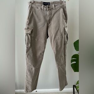 Abercrombie & Fitch Men's Khaki Cargo Pants